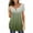 Army Green, variant on Pntutb Womens Plus Size Shirt Short Sleeve Tie-dye T-shirt Tops
