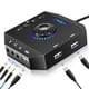thumbnail image 1 of Tarjeta de sonido externa PHOINIKAS T10 Adaptador de audio USB negro, 1 of 9