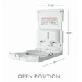 thumbnail image 6 of SafetyCraft Vertical Baby Changing Station, Wall-Mount, 100-EV-SC, Gray, 6 of 6