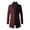 A, variant on Fgnfyis Mens Jacket Winter Autumn Winter Casual Fashion Wool Blend Mid Length Coat Trench Coat Classic Mens Winter Coat Black M