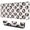 White Cow Oval, variant on Long Mouse Pads for Desk,White Cow Bow Pattern Desk Mats on Top Of Desks, Desk Mouse Pad Extra Large with 3mm Non-Slip Base and Stitched Edge for Gaming,Office,Work,Home 31.5"x11.8"