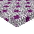 thumbnail image 4 of Ambesonne Bohemian Fitted Sheet, Tribal Arrows Geometric, Queen Size, Fuchsia Purple and Coconut, 4 of 5
