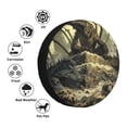 thumbnail image 4 of Easygdp Epic Dragon Skull Scene Wheel Cover,Spare Tire Cover,4-17in Spare Tire Cover Universal Fit for Trailer, Car, Truck, SUV, Jeep-16 inch, 4 of 6