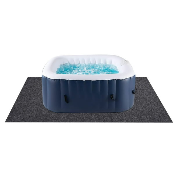 Hot Tub Pad for Inflatable Hot Tub,Extral Large Ground Mat for Outdoor