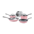 thumbnail image 1 of Bateria de cocina Cuisinart acero inoxidable rosa 7 piezas, 1 of 1