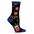 thumbnail image 2 of OoohYeah Women's Novelty Crew Socks, Funny Crazy Silly Cool Socks, Gumball, Size 5-10, 2 of 4