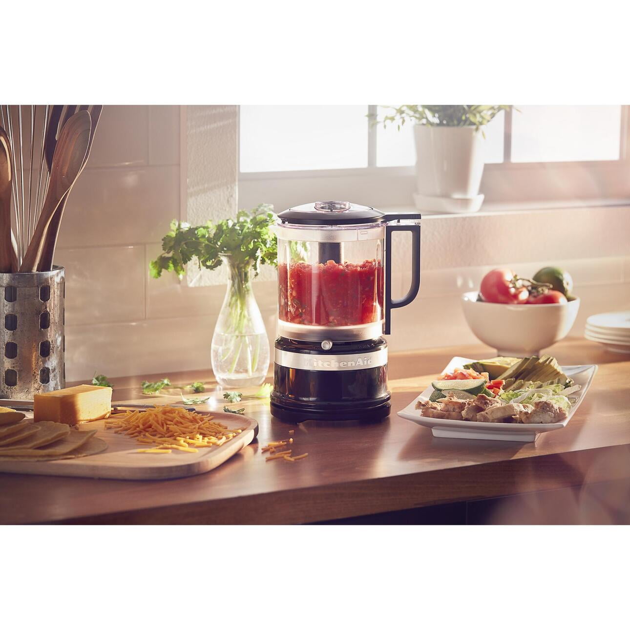 KitchenAid 5 Cup Food Chopper, Onyx Black, KFC0516