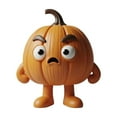 thumbnail image 3 of Statue de Citrouille d'Halloween Ornement en Résine Décoration de Table 2,16 Po, 3 of 3
