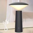 thumbnail image 1 of Lámpara de escritorio LED, lámpara de noche para niños - Luz nocturna giratoria - Lámpara de mesa USB con 3 niveles de brillo, 1 of 5
