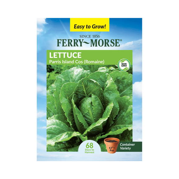 Ferry-Morse 700MG Lettuce Parris Island Annual Vegetable Seeds, Full Sun