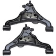 thumbnail image 3 of Detroit Axle - Front 12pc Suspension Kit for Nissan Frontier Pathfinder Xterra, 4 Lower & Upper Control Arms 4 Outer & Inner Tie Rods 2 Sway Bars 2 Boots Replacement, 3 of 8