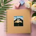 80 Pages Hardcover Kraft Scrapbook Albums, Blank Journal for