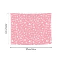 thumbnail image 6 of Zufioo Love Print Wall Decoration Tapestry 29x37in, Indoor Outdoor Dormitory Background Decoration Wall Hanging Home Furnishings, 6 of 8
