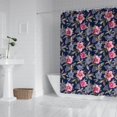 thumbnail image 2 of Pioneer Flower Floral Print Pattern Shower Curtain 72"x72" ,Bathroom Decorative Shower Curtains Set with 12 Hooks,Modern Waterproof Washable Shower Curtain, 2 of 6