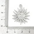 thumbnail image 3 of 304 Stainless Steel Pendants Sun Charm Anti-Stainless Steel color 30x24.5x3mm Hole: 2mm, 3 of 3