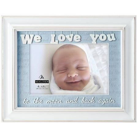 - Malden 4'' x 6'' We Love You Matted Picture Frame