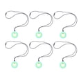 thumbnail image 3 of 10 collares sensoriales para masticar, de silicona suave y segura, con colgante para masticar para niños, color azul claro, 3 of 14