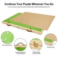Jigsaw Puzzle Board with 8 Storage Drawers & Four Levels of Angle Adjustable, Double Handle