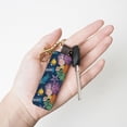thumbnail image 4 of Wukai Undersea Animals Print Leather Car Keychain, Universal Key Fob Keychain, Leather Key Chain Holder for Men and Women,360 Degree Rotatable, 4 of 5