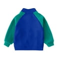 thumbnail image 5 of ATOGUTA Girl Sweatshirts Fall Fleece Jackets Kids Fall Fashion Outfits Winter Clothes Size 2T-13, Blue, 5 of 6