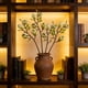 thumbnail image 1 of Yusimy 1PC Artificial Magnolia Flower Realistic Lifelike Faux Bloom for Home Vase Tabletop Wedding Floral Arrangement Decor, 1 of 6