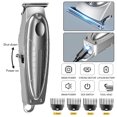 thumbnail image 3 of PEPWELL Men's 4-in-1 Cordless Grooming Set - Hair & Beard Trimmer, USB Rechargeable 800mAh Battery (2H Charge=90min Use), Titanium Blade, 4-Speed Comb, Waterproof for Home/Travel, 3 of 14