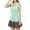 Mint Green, variant on Staron Summer Tank Tops for Women Casual Basic Slim Fit Round Neck Sleeveless Cotton Camisole with Pockets, Green S