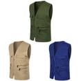 thumbnail image 3 of Men's Fishing Vest Utility Shooting Safari Travel Vest with Pockets, 3 of 5
