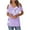 Purple, variant on Womens Short Sleeve Tops Dressy Casual T Shirts Tshirts Shirts Oversized Tee Shirts for Women Plus Size My Items