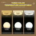 thumbnail image 4 of MasteelfCA 1 Set Decorative Mirror Front Light Wall Vanity Lamp Adjustable LED Light Bulb, 4 of 8