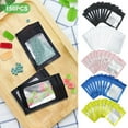 thumbnail image 1 of 150 Pcs Sacs Zip Lock Mylar Aluminium Packs de Rangement Hermétiques Transparents Refermables Sûrs pour Aliments, 1 of 7
