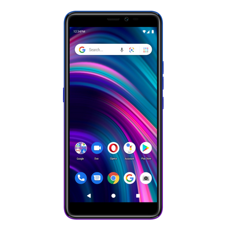 BLU J9L J0091WW 32GB Dual Sim GSM Unlocked Android Smartphone - Gradient Blue