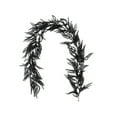 thumbnail image 2 of Cevemin Black Plastic Halloween Leaf Garland - 70.87in Fall Artificial Hanging Vines with Traceless Hook for Home, Wedding, Thanksgiving Decor | Durable Plastic & Silk Wreath, 2 of 6