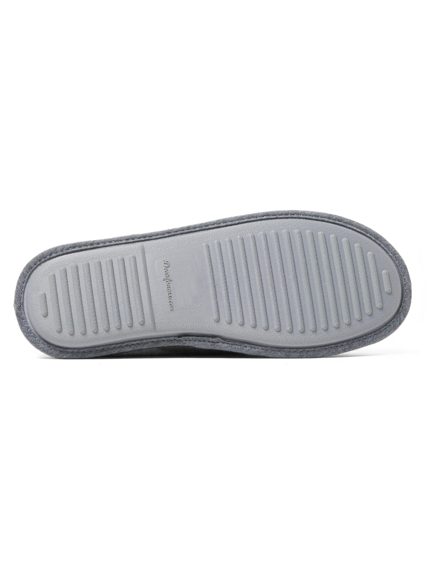 Dearfoams Cozy Comfort Men's Bound Knit Clog Slippers
