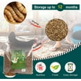 22LBs NonGMO Dried Mealworms,HighProtein Larvae Treats Feed Molting