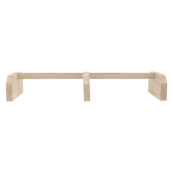 Luxshiny 1Pc Chicken Roost Stand Wood Color Playing Bar for Pets