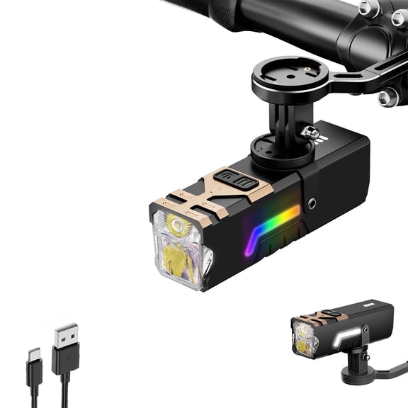 SKYFIRE Rechargeable 2-in-1 Flashlight Lantern, 5000mAh Zoomable LED Light with Color Lenses