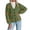 Green, variant on Women's Pumpkin Knit Cardigan, Long Sleeve Open Front Knitted Sweater, Fall Outwear Coat Tops, Kawaii Y2K Cute Funny Button Sweaters Fall Winter Causal Coat Cozy Loungewear