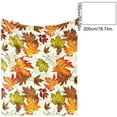 thumbnail image 2 of Fall Maple Leaf Print Flannel Blanket Soft Lightweight Throw for Sofa Couch Travel - Cozy Nap Office Air Conditioning(C-L), 2 of 4