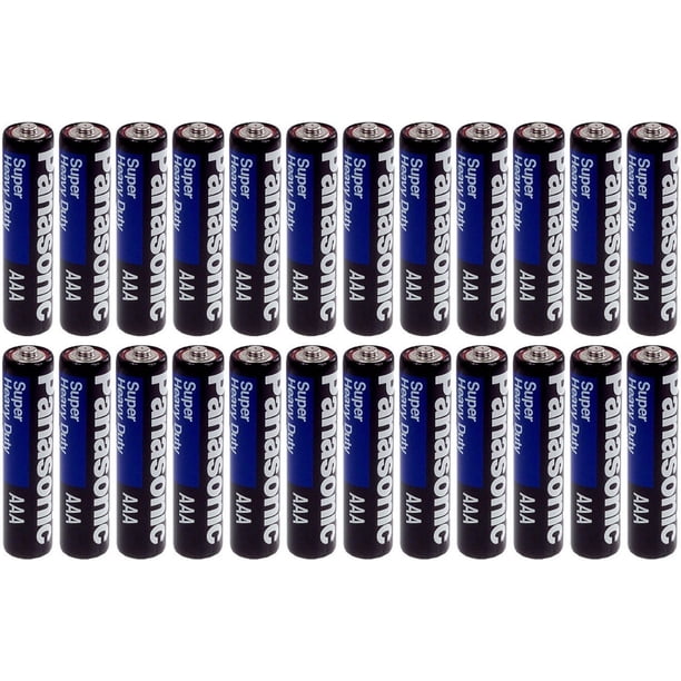 Batería Panasonic Heavy Duty AAA Carbon-Zinc X24