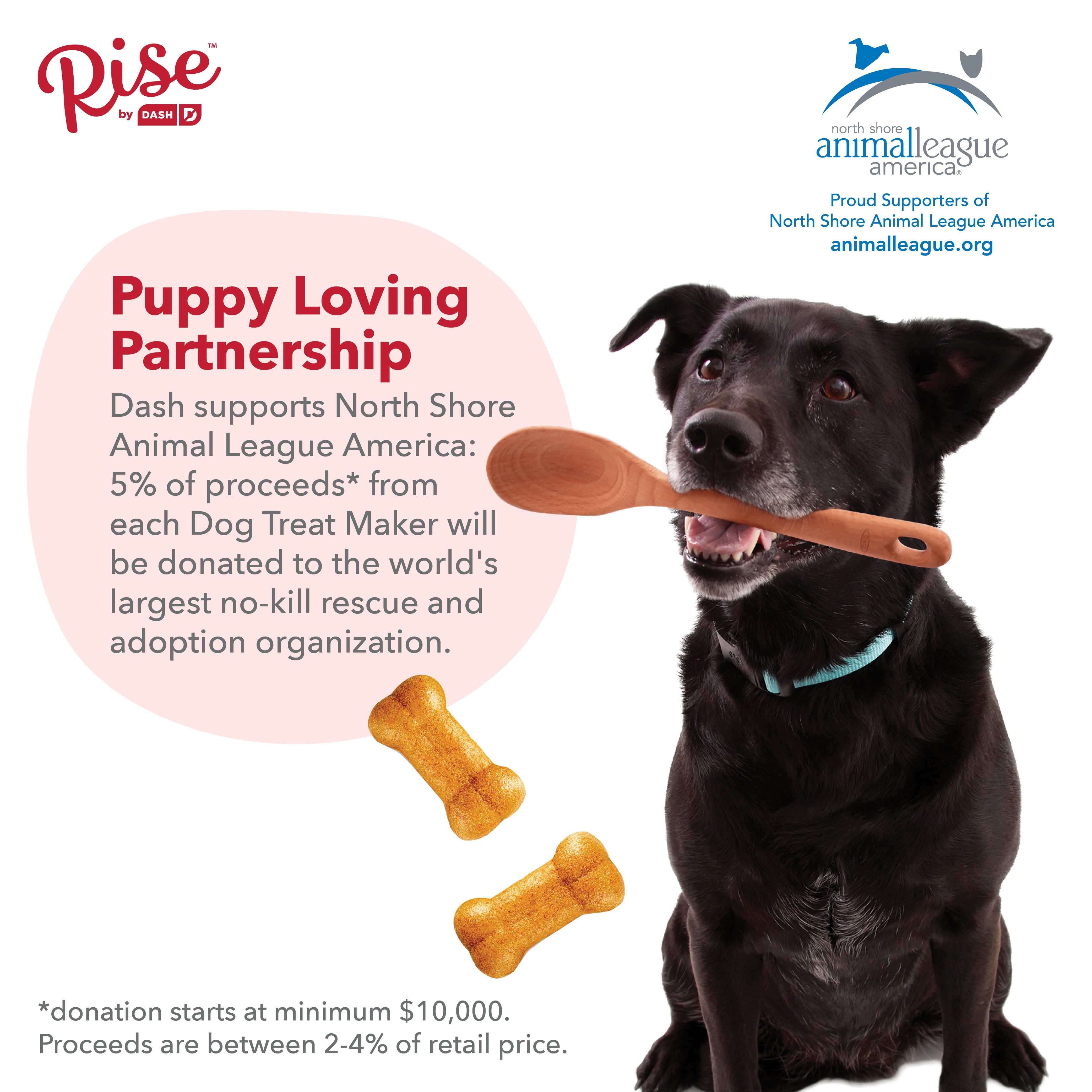 Rise by Dash - RDTM200GBRR04 - Polypropylene Dog Treat Maker
