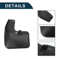 thumbnail image 4 of Unique Bargains Mud Flaps Splash Guards for Toyota RAV4 Fashion Edition 2018 Front & Rear Mud Guards W/Mount Accessories, 4 of 6