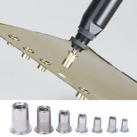 

Rivet Nut Guaranteed Quality Stainless Steel Nut Easy Operation For Punching Electrical Appliances Machinery Industries Drilling
