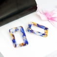thumbnail image 5 of Oussum Resin Earrings for Women Geometric Tortoise Shell Rectangle Resin Stud Earrings for Ladies Fashion Jewelry Gifts for Her Online, 5 of 6