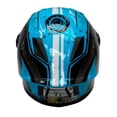 thumbnail image 4 of CASCO PARA MOTO CERRADO INFANTIL BUMBLE POCKET SPEED A-HELMET VISOR TRANSPARENTE CERTIFICADO DOT AZUL BRILLANTE TALLA L, 4 of 4