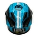 thumbnail image 4 of CASCO PARA MOTO CERRADO INFANTIL BUMBLE POCKET SPEED A-HELMET VISOR TRANSPARENTE CERTIFICADO DOT AZUL BRILLANTE TALLA L, 4 of 4
