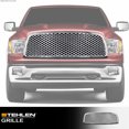 thumbnail image 2 of Stehlen 642167820963 Mesh Front Hood Bumper Grille - Chrome For 2009-2012 Dodge Ram 1500, 2 of 5