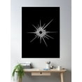 thumbnail image 2 of Outer Wilds™ - Eye Of The Universe (Symbol) [White] Poster Wall Art, Modern Wall Decor, 16x24 UNFRAMED, 2 of 3