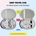 thumbnail image 2 of Tianle Carrying Case Compatible with Meta Quest 3 VR Headset & Gaming Controller, Shockproof Storage Case Bag Compatible with Oculus Quest 3 Elite Strap & Battery & Other Accessories -Black, 2 of 7