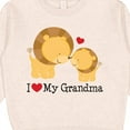 thumbnail image 3 of Inktastic I Love My Grandma Toddler Sweatshirt, 3 of 4